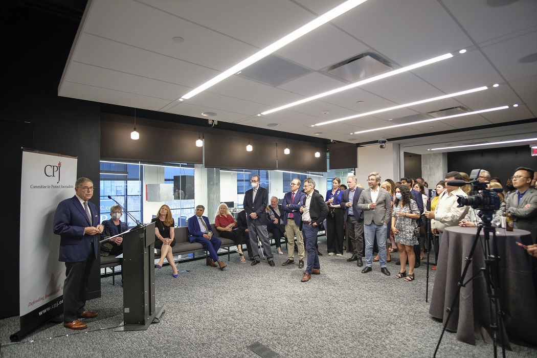 CPJ opens the Knight Foundation Press Freedom Center